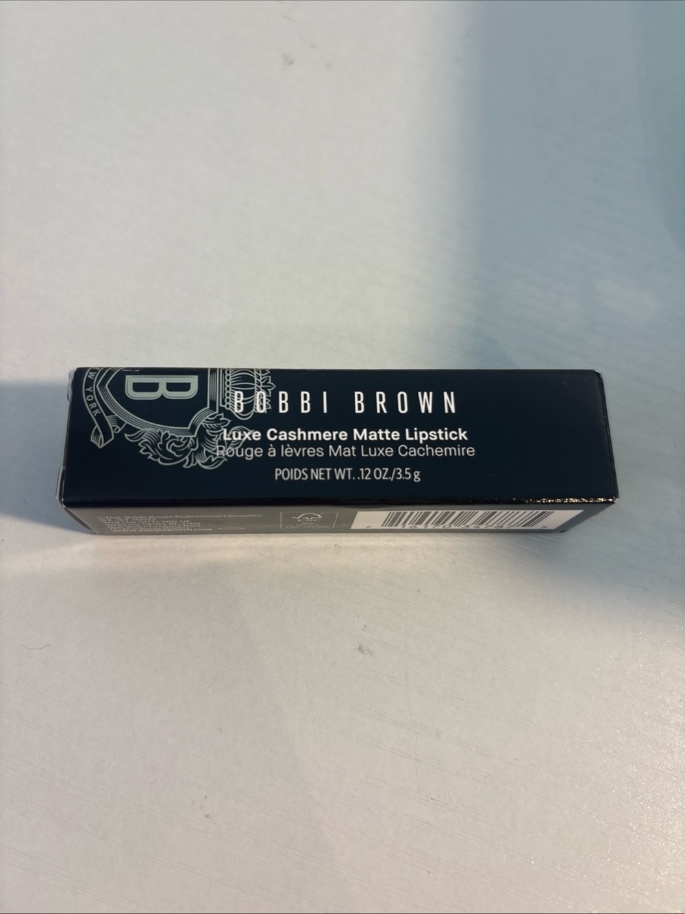 Bobbi Brown Luxe Cashmere Matte Lipstick 456 Vintage Blush New Full Size